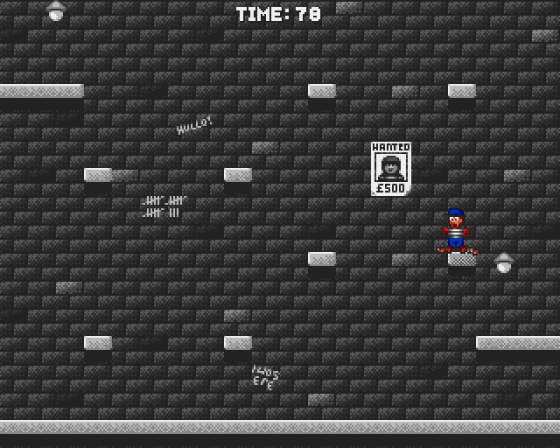 Great Escape of Billy Burglar Screenshot 5 (Amiga 500)