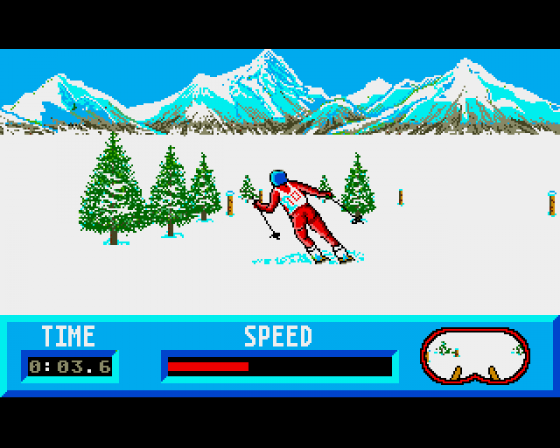 Winter Challenge: World Class Competition Screenshot 6 (Amiga 500)