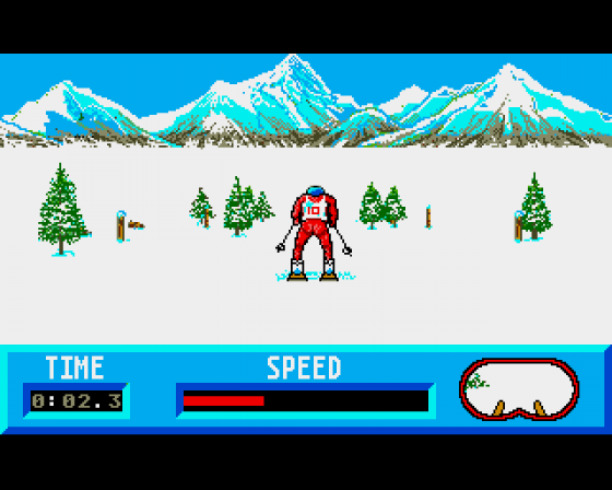 Winter Challenge: World Class Competition Screenshot 8 (Amiga 500)