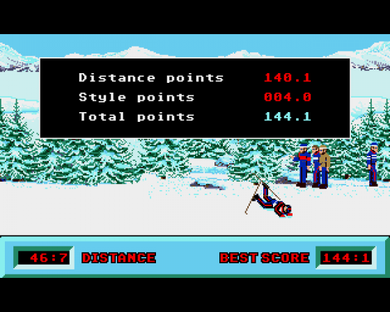 Winter Challenge: World Class Competition Screenshot 12 (Amiga 500)