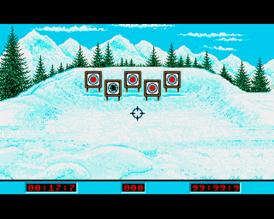 Winter Challenge: World Class Competition Screenshot 15 (Amiga 500)