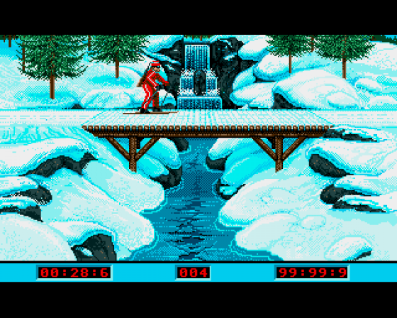 Winter Challenge: World Class Competition Screenshot 17 (Amiga 500)