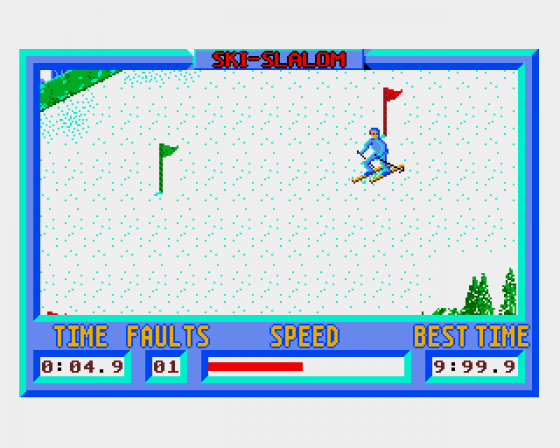 Winter Challenge: World Class Competition Screenshot 21 (Amiga 500)