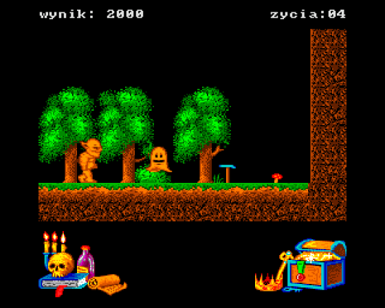 Miecze Valdgira II Screenshot 5 (Amiga 500)