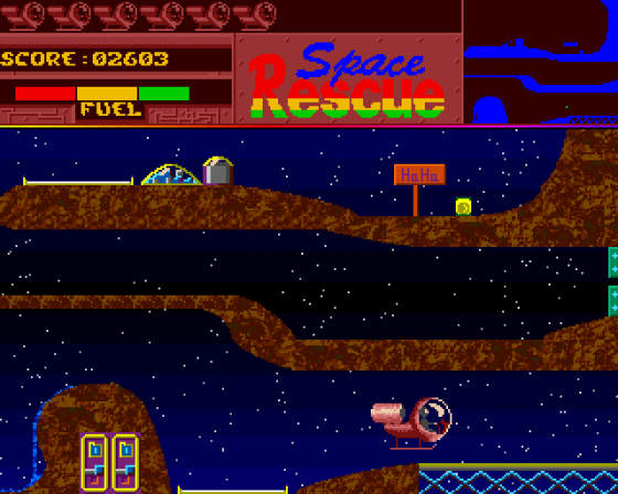 Space Rescue Screenshot 7 (Amiga 500)