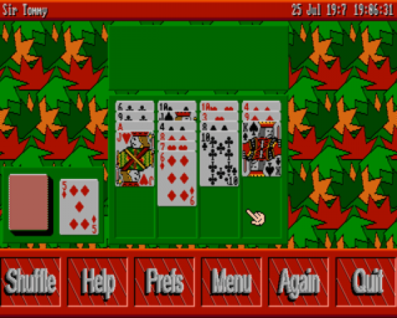 Excellent Card Games II Screenshot 5 (Amiga 500)