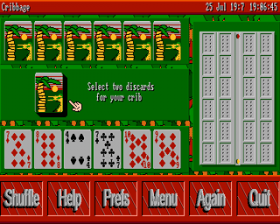 Excellent Card Games II Screenshot 6 (Amiga 500)