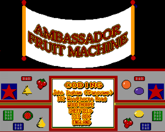 Ambassador Fruit Machine 2