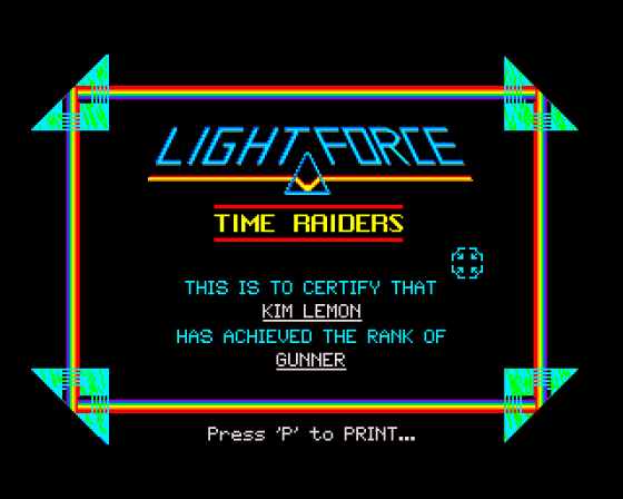 Lightforce Screenshot 7 (Amiga 500)