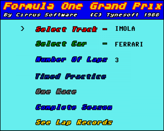 Formula 1 Grand Prix