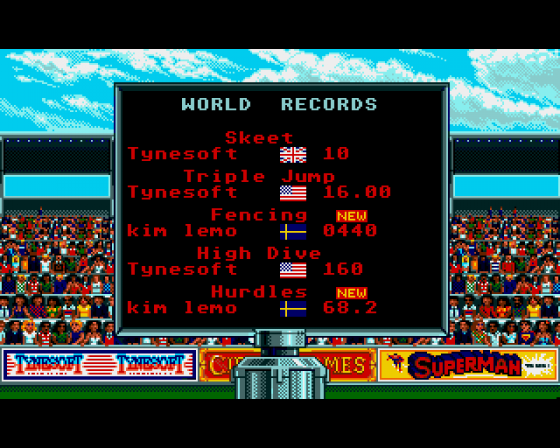 Summer Olympiad Screenshot 14 (Amiga 500)