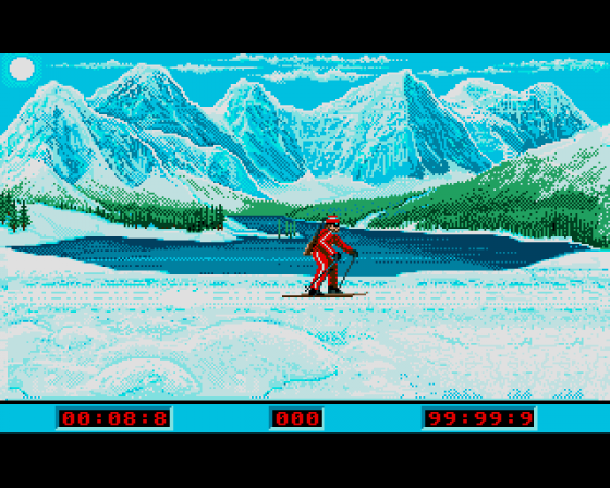 Winter Olympiad '88 Screenshot 8 (Amiga 500)