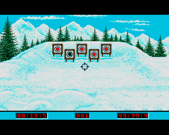 Winter Olympiad '88 Screenshot 9 (Amiga 500)