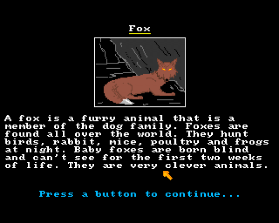 Animal Kingdom Screenshot 5 (Amiga 500)