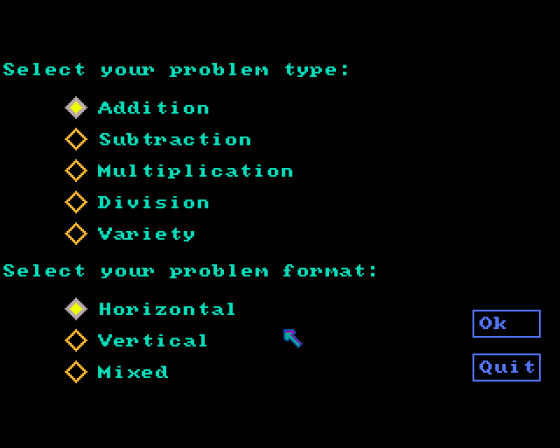 Math Wizard Screenshot 10 (Amiga 500)