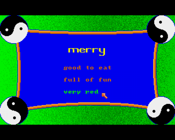 The Word Master Screenshot 5 (Amiga 500)