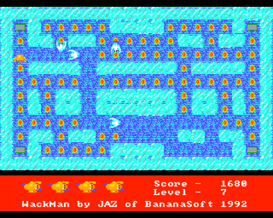 WackMan Screenshot 8 (Amiga 500)