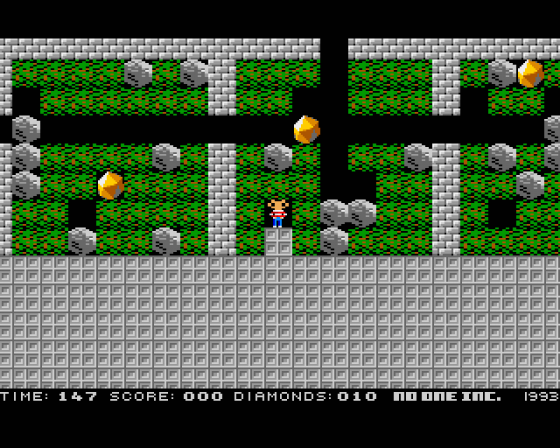 Boulder Dash (C64) Screenshot 5 (Amiga 500)