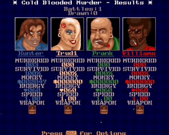 Cold Blooded Murder Screenshot 8 (Amiga 500)