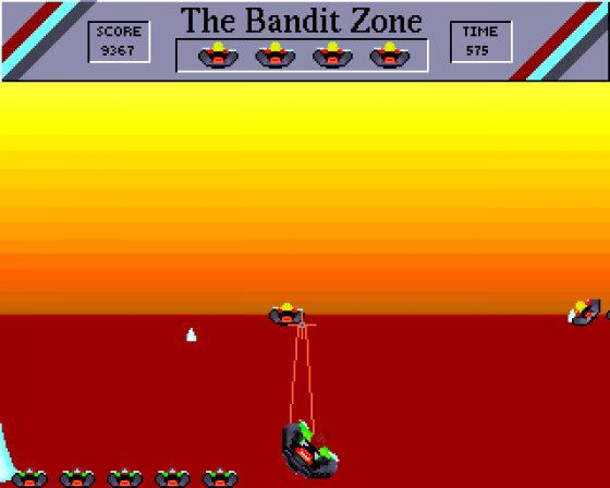 Cosmic Racer Screenshot 5 (Amiga 500)