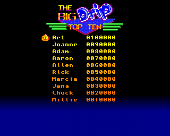 Drip Screenshot 5 (Amiga 500)