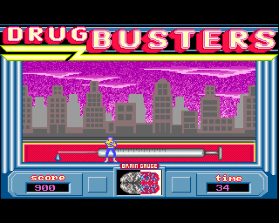 Drug Busters Screenshot 5 (Amiga 500)