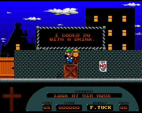 Father Tuck Screenshot 8 (Amiga 500)