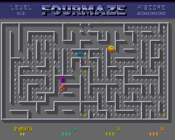 FourMaze Screenshot 7 (Amiga 500)