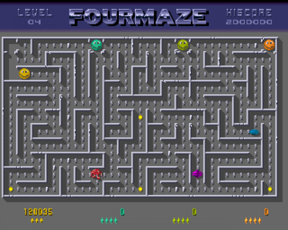 FourMaze Screenshot 11 (Amiga 500)