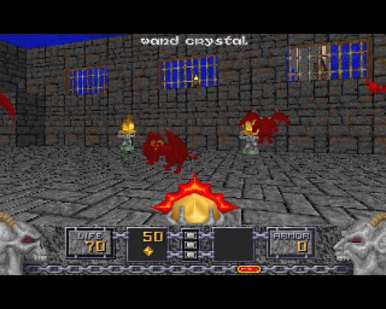 Heretic: Shadow of the Serpent Riders Screenshot 5 (Amiga 500)