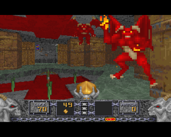 Heretic: Shadow of the Serpent Riders Screenshot 6 (Amiga 500)