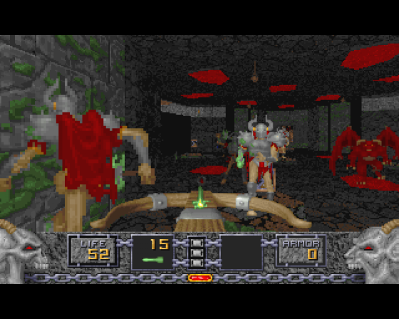 Heretic: Shadow of the Serpent Riders Screenshot 8 (Amiga 500)