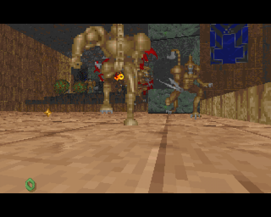 Heretic: Shadow of the Serpent Riders Screenshot 9 (Amiga 500)