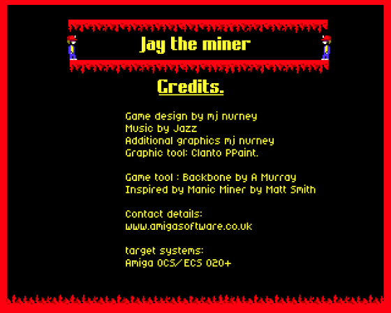 Jay the Miner Screenshot 5 (Amiga 500)