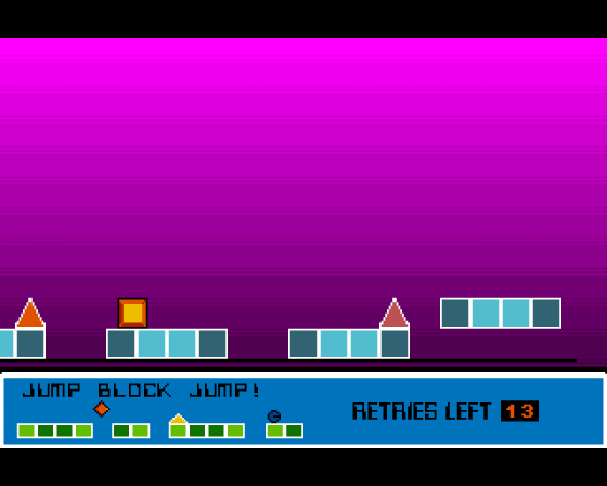 Jump Block Jump Screenshot 5 (Amiga 500)