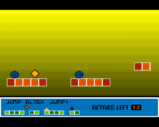 Jump Block Jump Screenshot 6 (Amiga 500)