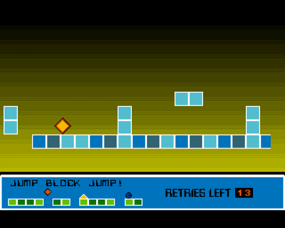 Jump Block Jump Screenshot 11 (Amiga 500)