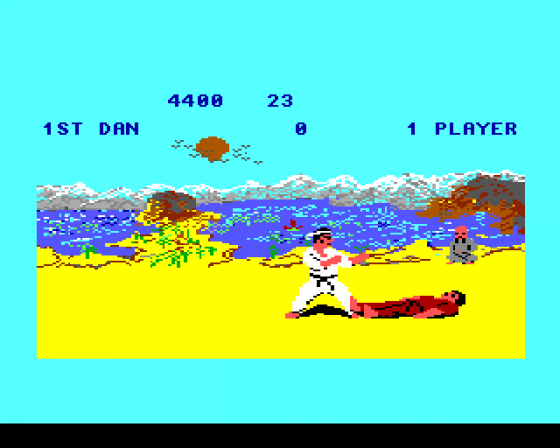 Legend of the Exploding Fist Screenshot 5 (Amiga 500)