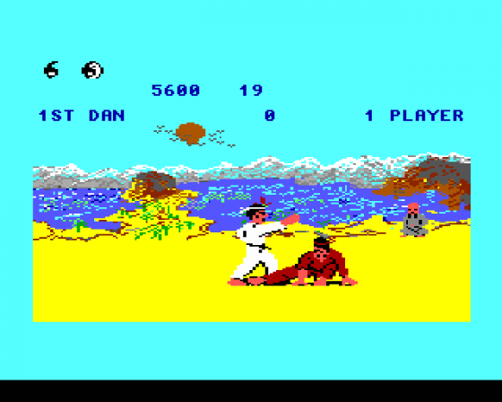 Legend of the Exploding Fist Screenshot 6 (Amiga 500)