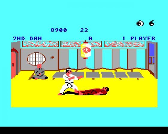 Legend of the Exploding Fist Screenshot 7 (Amiga 500)