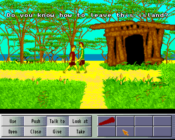 Lost on Parrot Island Screenshot 12 (Amiga 500)