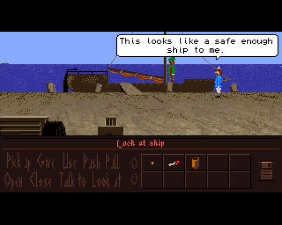 Olaf Longhair Goes East: A Viking Saga if ever there was one Screenshot 7 (Amiga 500)