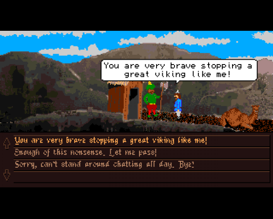 Olaf Longhair Goes East: A Viking Saga if ever there was one Screenshot 11 (Amiga 500)