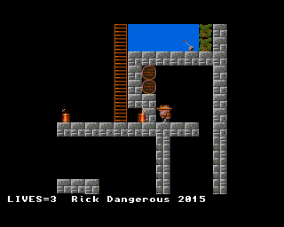 Rick Dangerous: The Other Levels Screenshot 5 (Amiga 500)