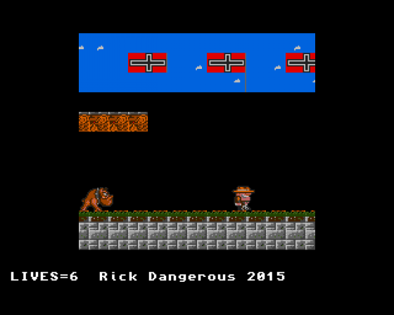 Rick Dangerous: The Other Levels Screenshot 16 (Amiga 500)