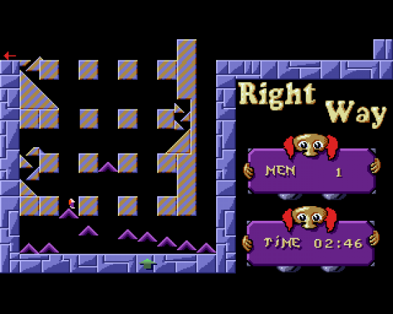 Right Way Screenshot 5 (Amiga 500)