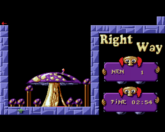 Right Way Screenshot 8 (Amiga 500)