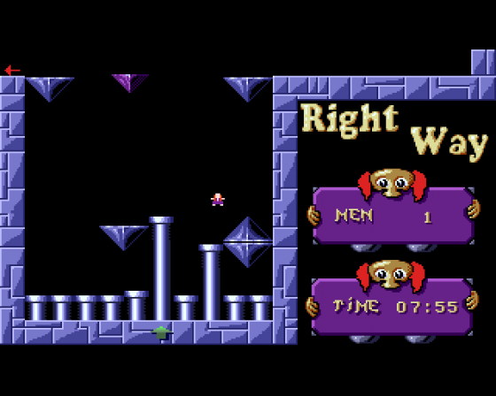 Right Way Screenshot 9 (Amiga 500)