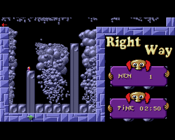 Right Way Screenshot 11 (Amiga 500)