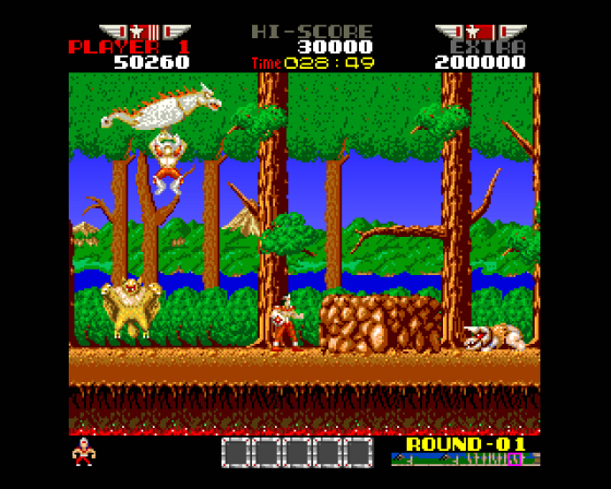 Rygar: Legendary Warrior Screenshot 12 (Amiga 500)